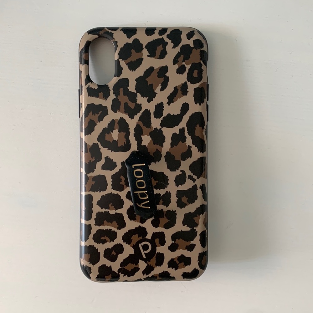 Cheetah Loopy Phone Case (X/XS)